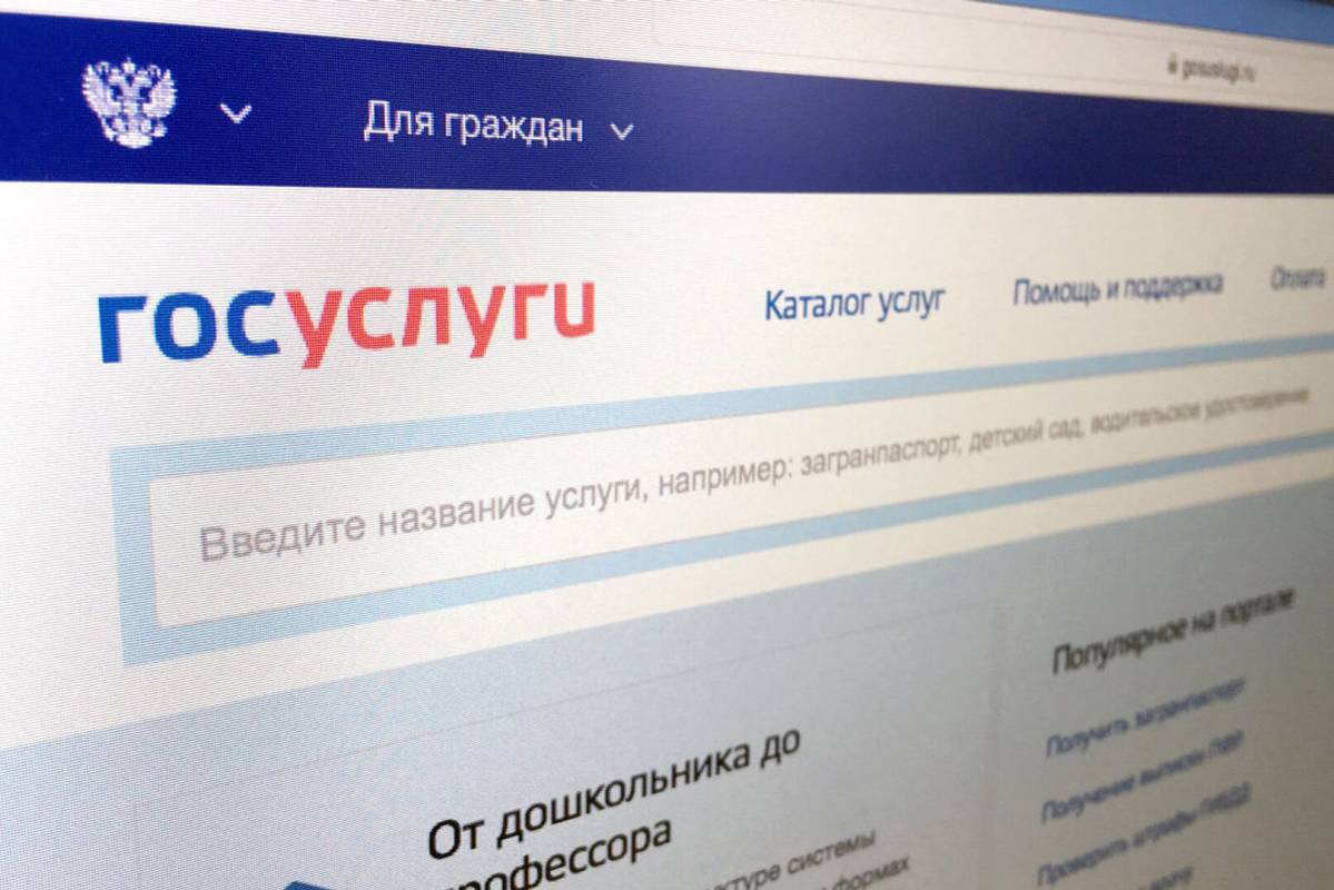Вологодчина попала в десятку самых активных регионов страны по использованию портала «Госуслуги».