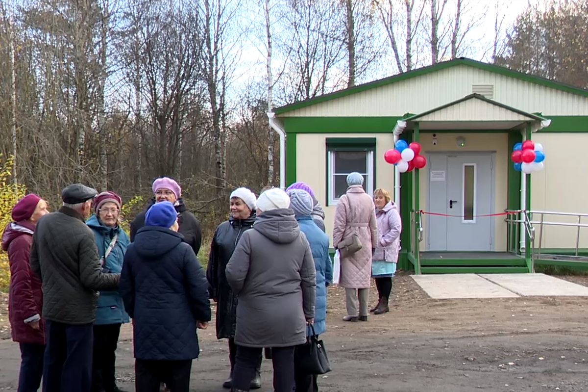 В деревне Глушково Белозерского округа заработал новый ФАП.