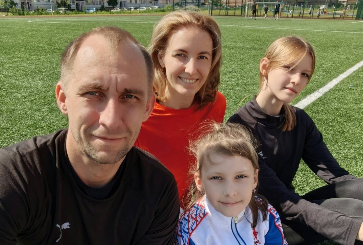 Семья из Череповца стала самой спортивной семьей России.