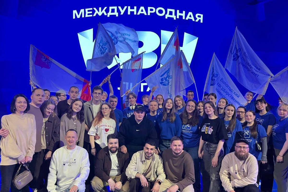 Вологодская команда КВН вышла в полуфинал Международной лиги в Минске.