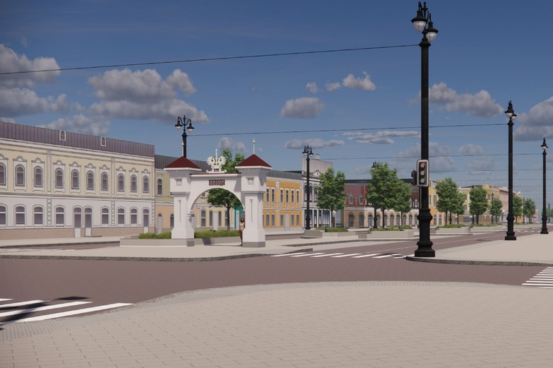 Улица Мира в Вологде готовится к преображению.