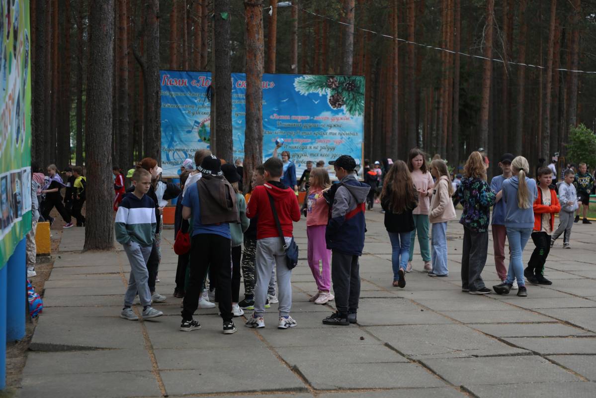 В Вологодской области завершилась первая профильная смена для детей из Алчевска ЛНР.