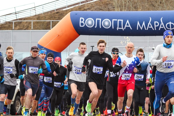«Стризневский марафон» открыл беговой сезон в Вологодской области.