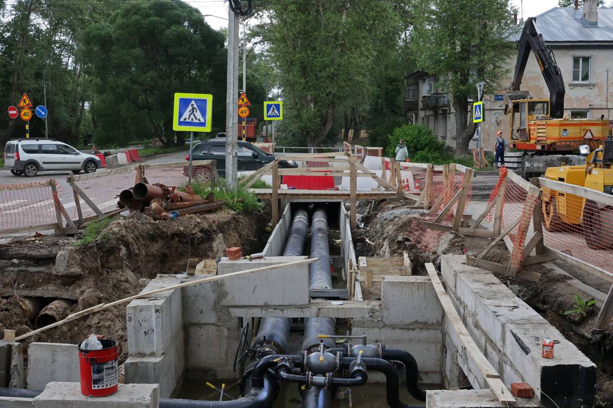 В Вологде завершается капитальный ремонт водопроводных сетей.