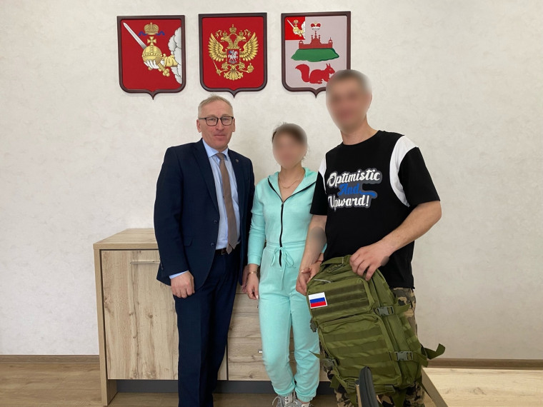 Встреча с участником СВО. Встреча с участником СВО.